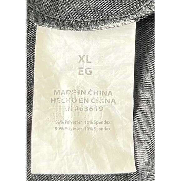 BEBE SPORT PULL-OVER TOP, WOMENS, XL, BLACK, BEBE SPORT ON FRONT - Picture 7 of 8